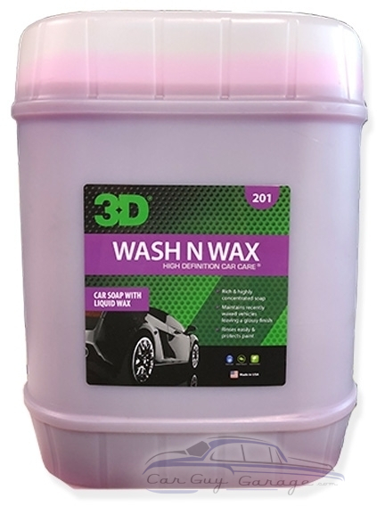 Wash and Wax Concentrate - 5 gal