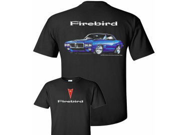 GM Official Firebird Graphic Logo T-Shirt Short Sleeve Size 2X
