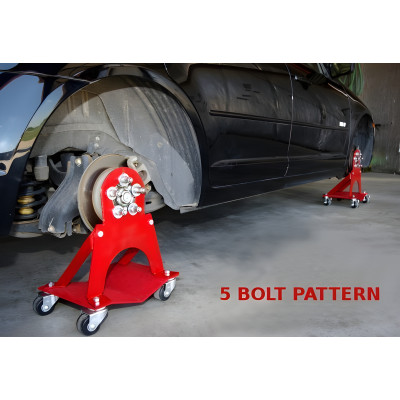 5 Bolt Car Dolly Roll Around Attachments