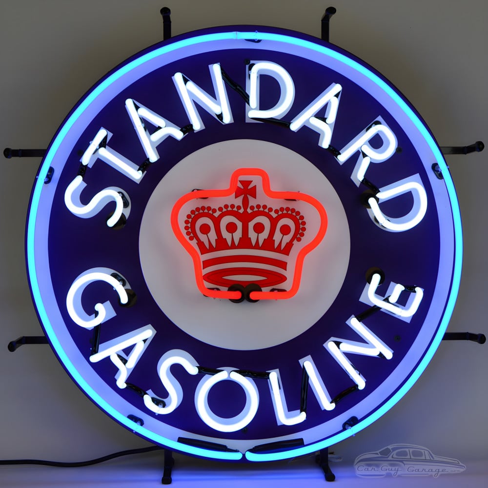 standard oil neon sign