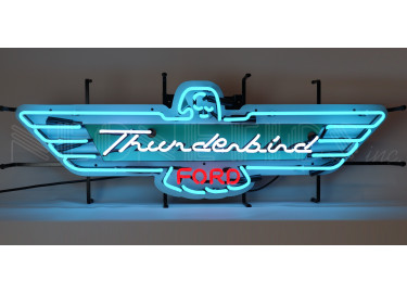 ford thunderbird neon sign