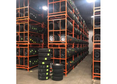 3-Tier Tire Storage Rack For Passenger & Light Truck Tires