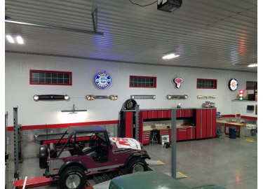 Chevrolet Super Service Garage, Mancave Decor Metal Thermometer …