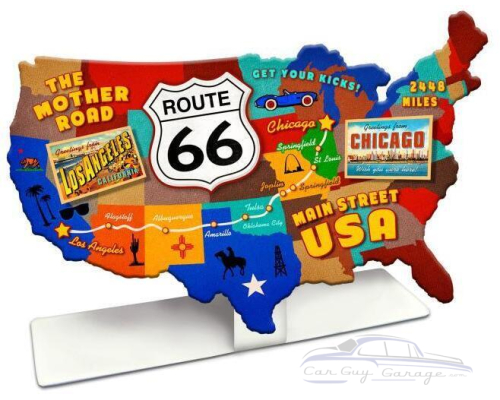 Historic Route 66 Neon Sign