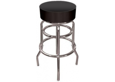 High Grade Black Padded Shop Stool